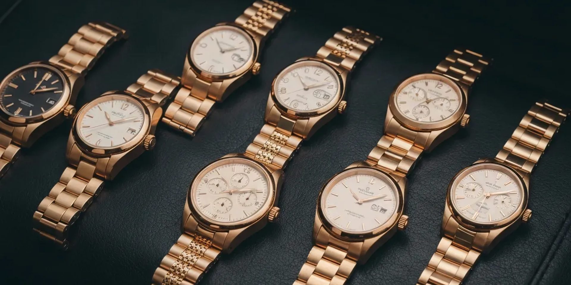 A detailed close-up of a luxury high-end watch face showing intricate details.