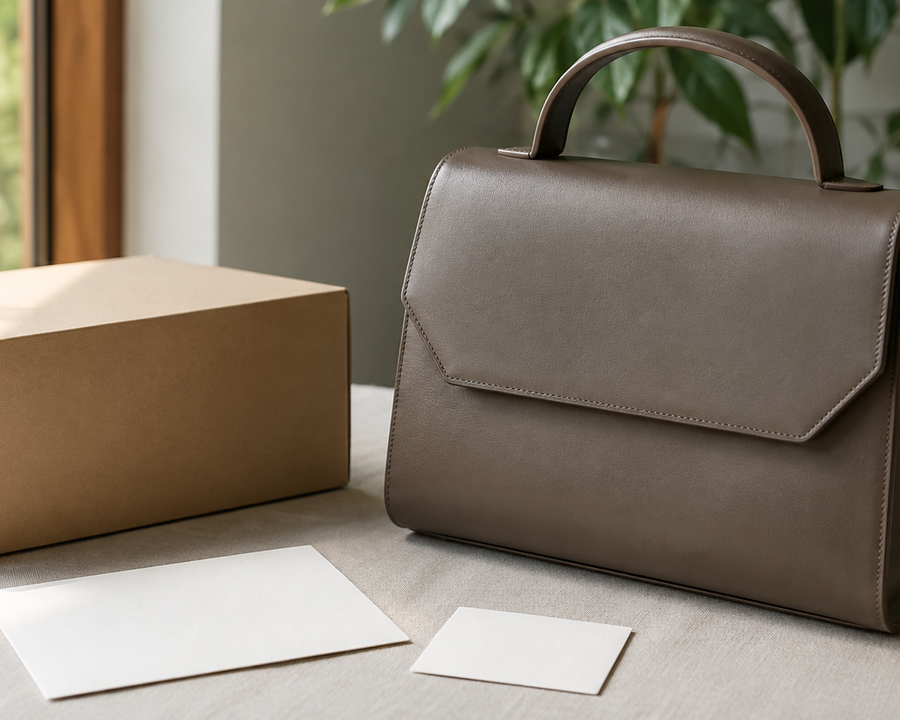Designer handbag sale evaluated for reference price, condition, seller and landed cost