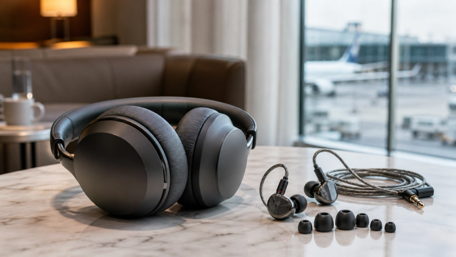 Noise Cancelling vs Noise Isolating shown as a practical side-by-side comparison