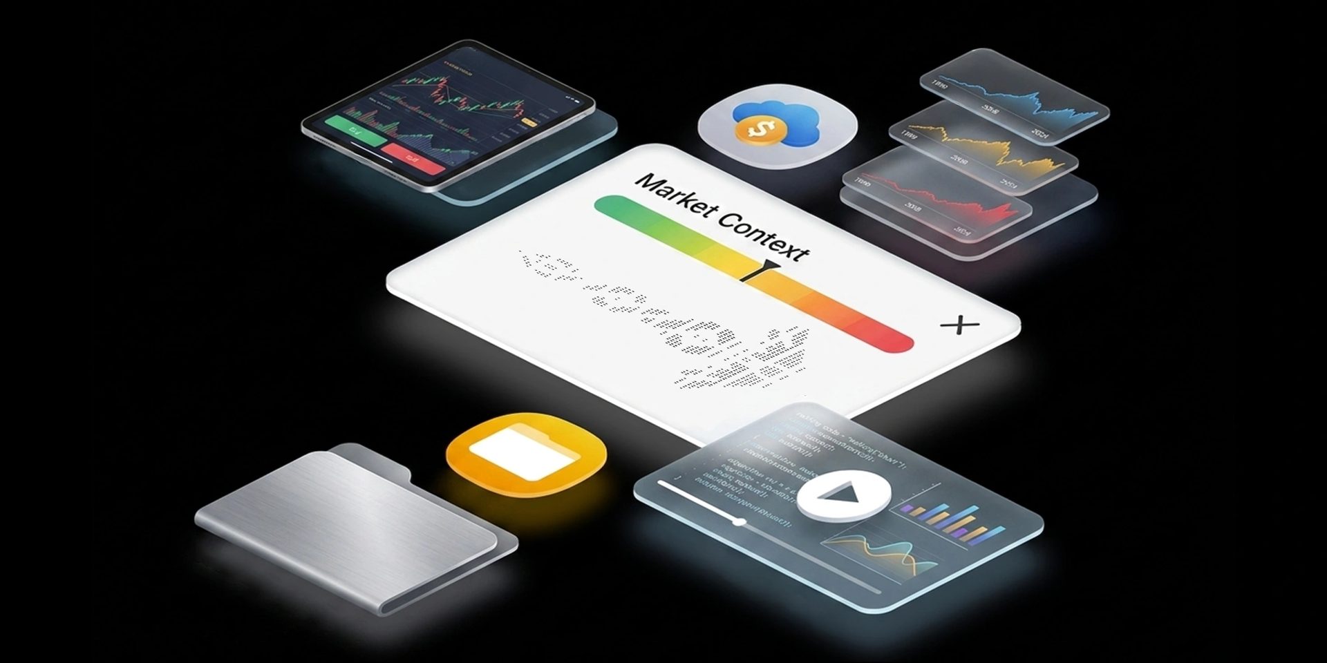 A professional reviewing business documents on a large foldable phone screen.