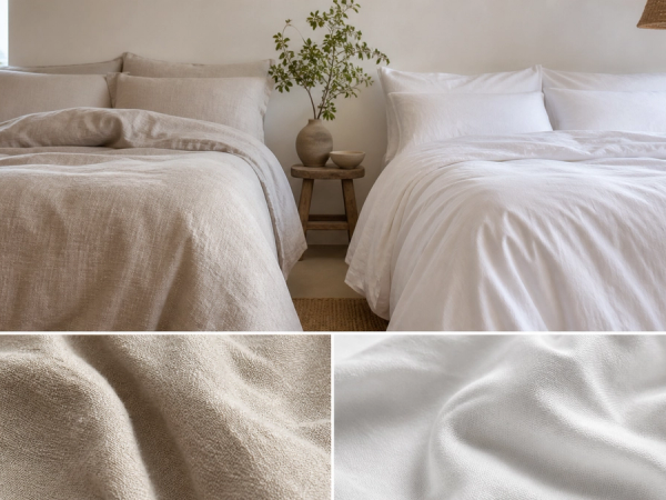 Linen vs Cotton Sheets shown as a practical comparison