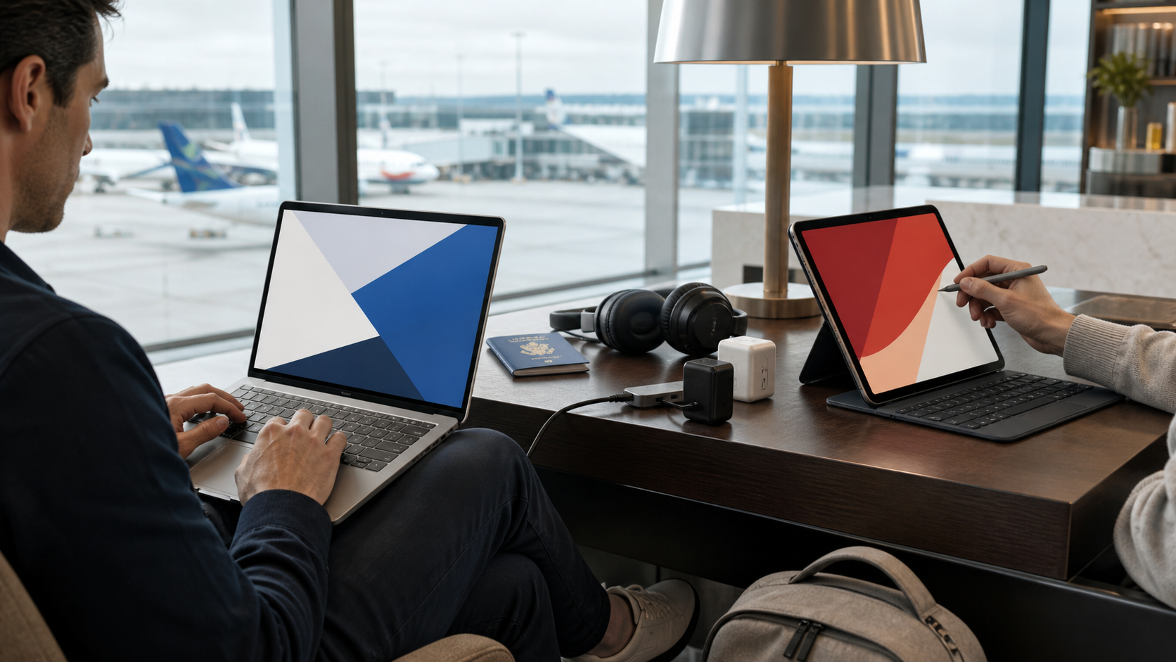 MacBook Air vs Surface Pro shown as a practical comparison
