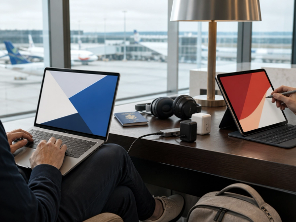 MacBook Air vs Surface Pro shown as a practical comparison