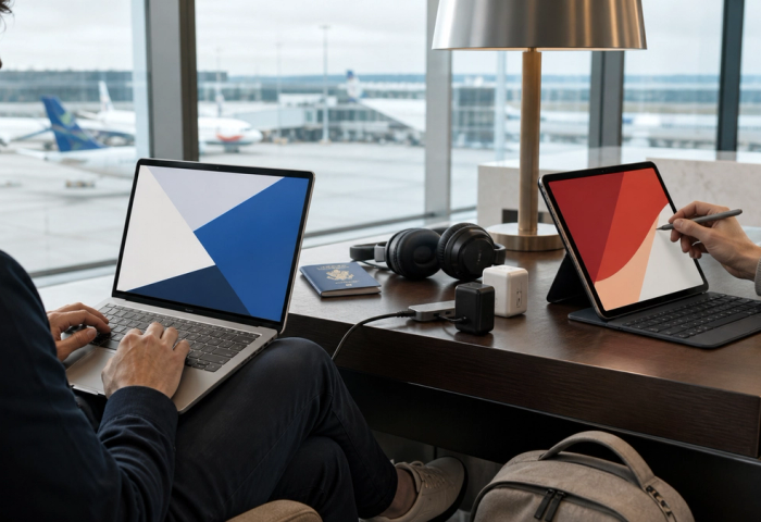 MacBook Air vs Surface Pro shown as a practical comparison