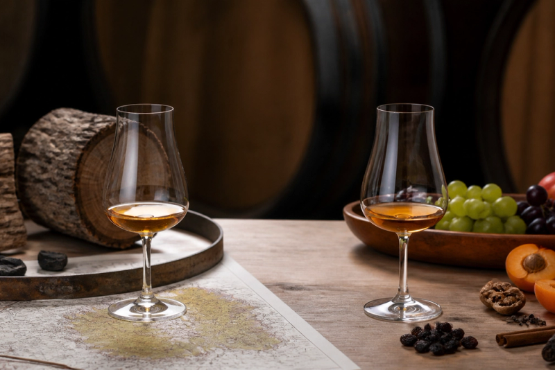 Cognac vs Brandy shown in a practical side-by-side comparison