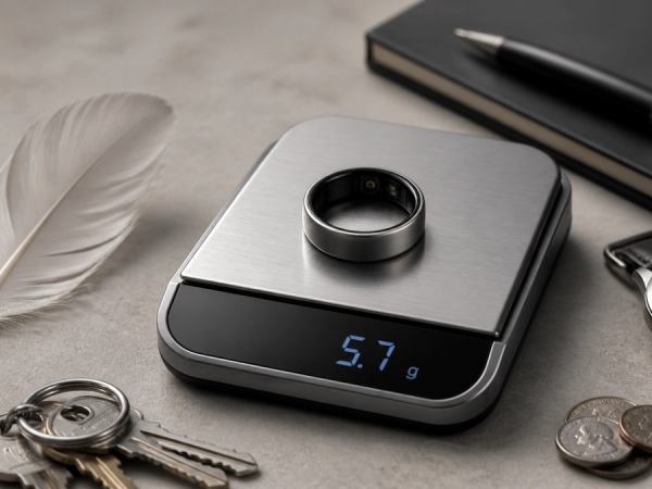Editorial decision scene for Lightweight Smart Ring: What VERTU AI Aura's 5.7 g Means, illustrating the product category without depicting an exact VERTU configuration