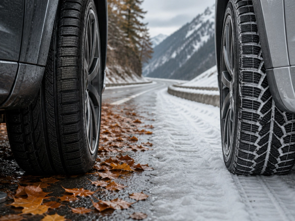 All-Season vs Winter Tyres shown in a practical side-by-side comparison