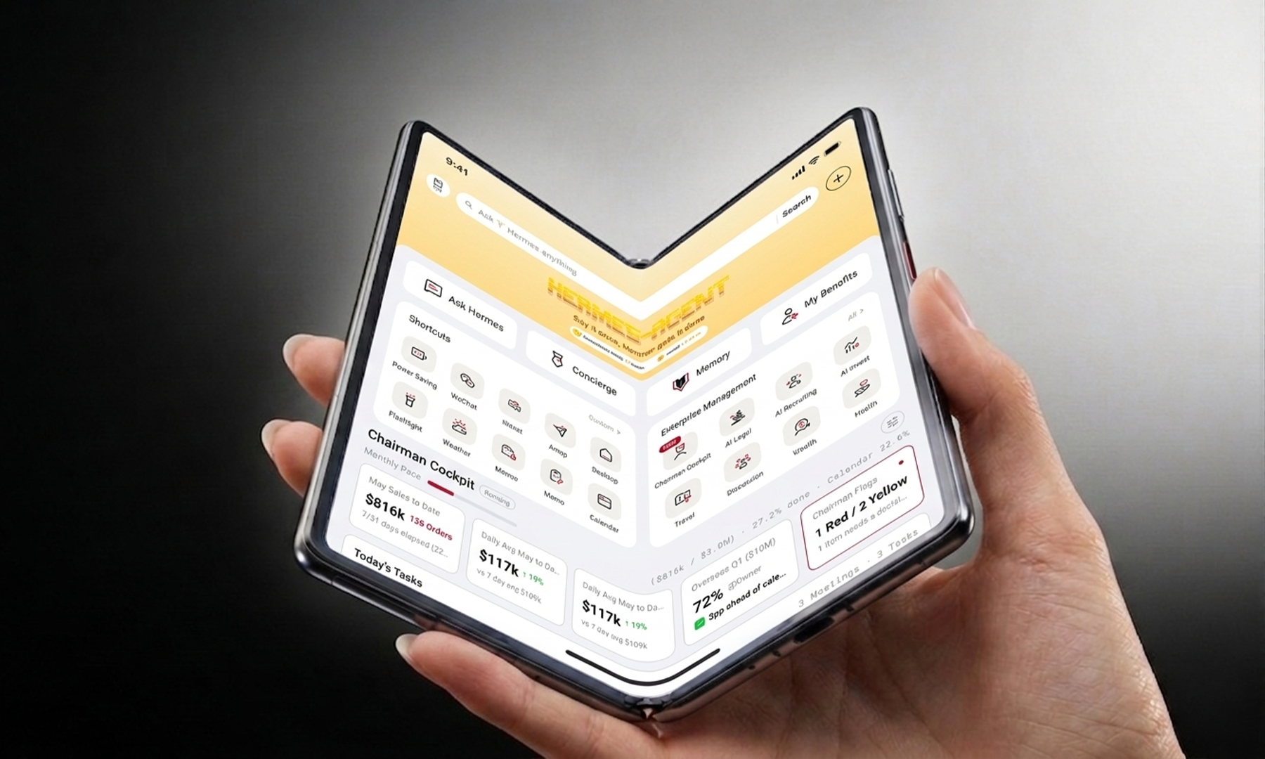 Detailed view of the intricate craftsmanship on a luxury smartphone.