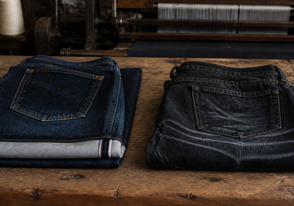 Selvedge vs Raw Denim shown in a practical side-by-side comparison