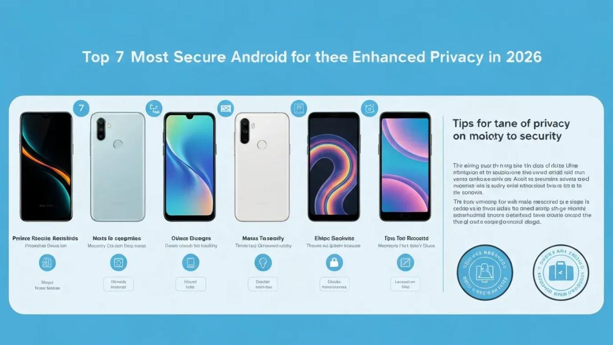 Top 7 Most Secure Android Phones for Enhanced Privacy in 2026
