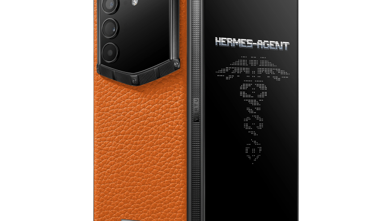 The exquisite Metavertu Max with diamond encrusting and gold plate.