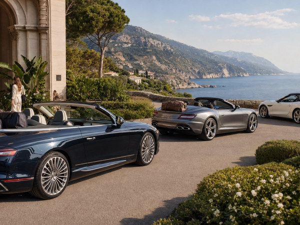Luxury convertibles compared for grand touring, luggage and roof-down use