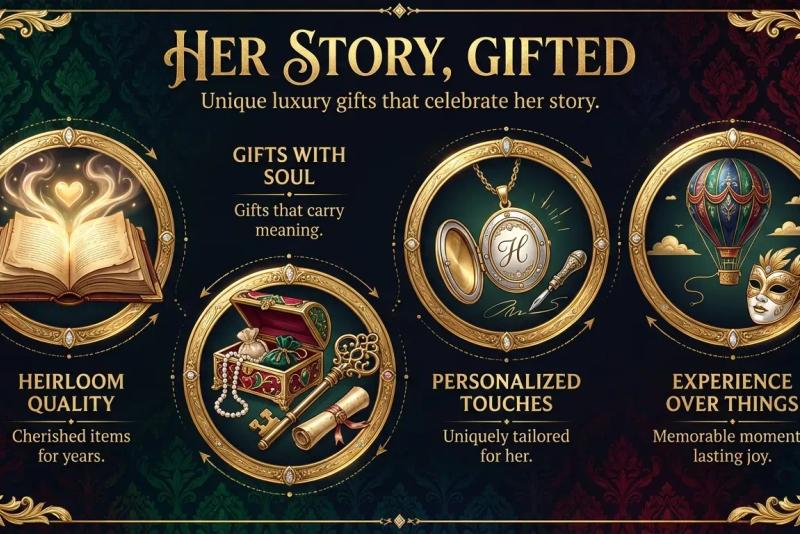 Unusual luxury gifts for her birthday