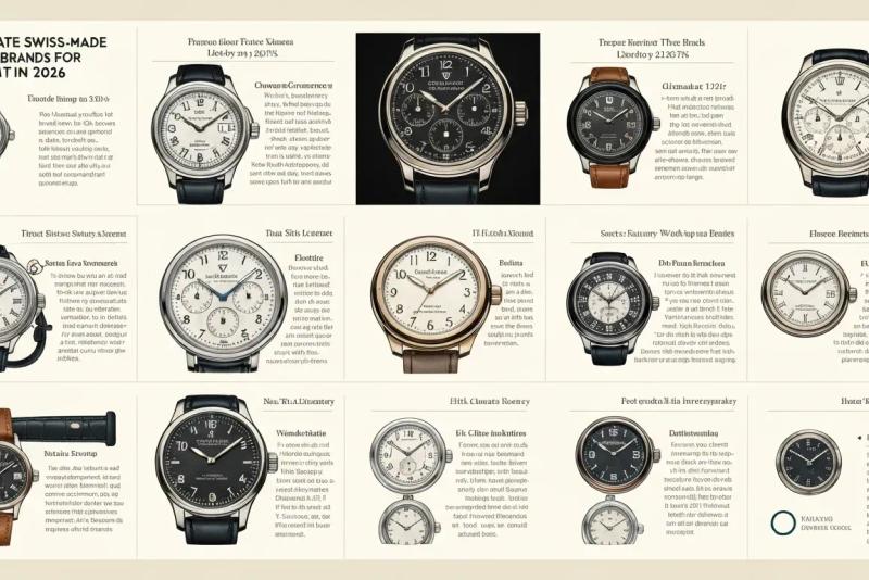 The Ultimate 10 Swiss-Made Luxury Watch Brands for Investment in 2026