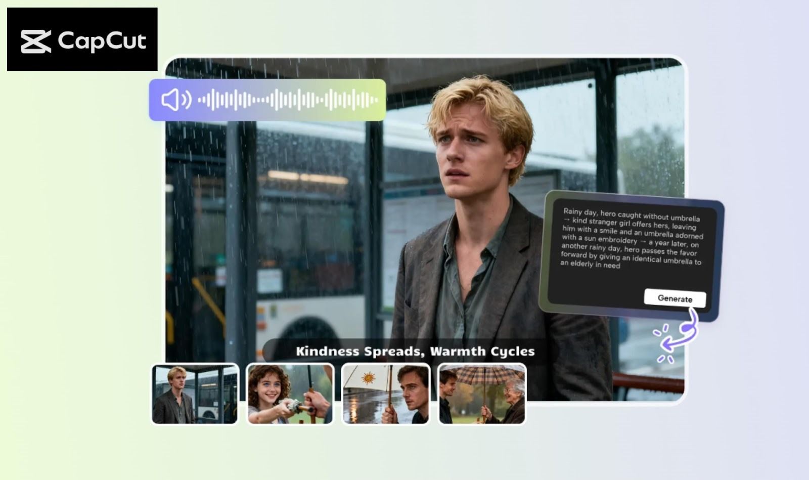 How to Turn Study Material into Visual Story Flow Using AI Storyboard in CapCut Desktop Video Editor