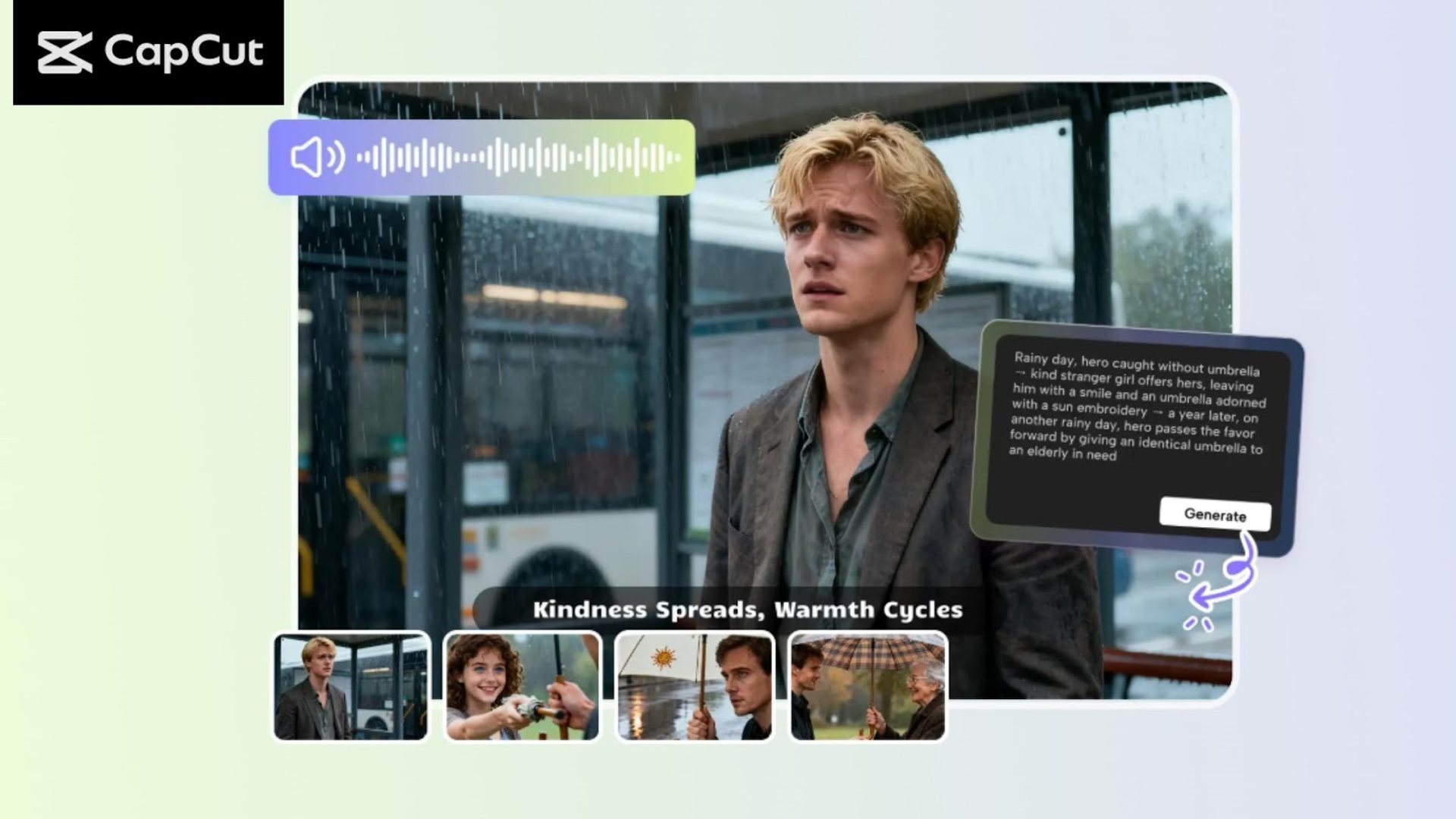 How to Turn Study Material into Visual Story Flow Using AI Storyboard in CapCut Desktop Video Editor