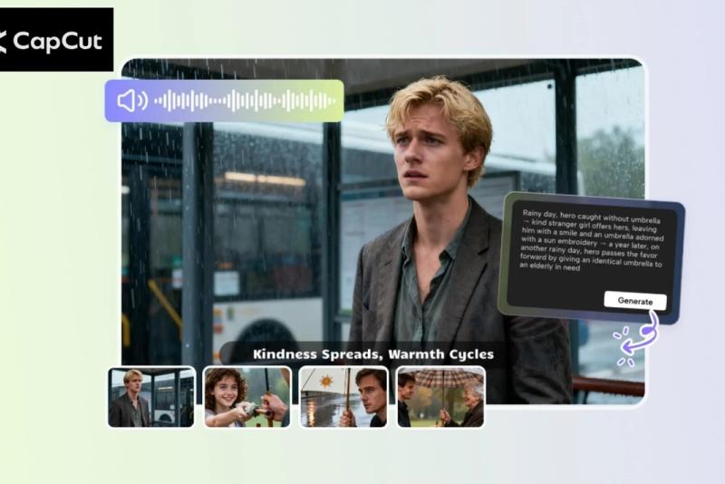 How to Turn Study Material into Visual Story Flow Using AI Storyboard in CapCut Desktop Video Editor