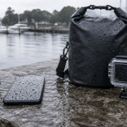 Water-Resistant vs Waterproof shown as a practical side-by-side comparison