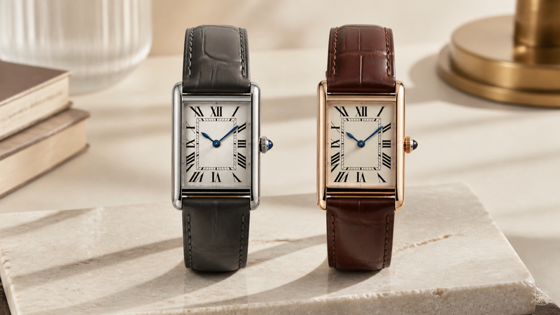 Cartier Tank Must vs Tank Louis Cartier shown as a practical comparison