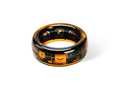 AI Aura Ring · Orange