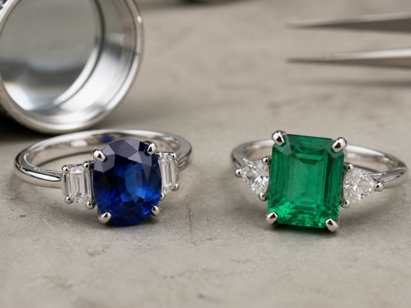 Sapphire vs Emerald shown as a practical side-by-side comparison