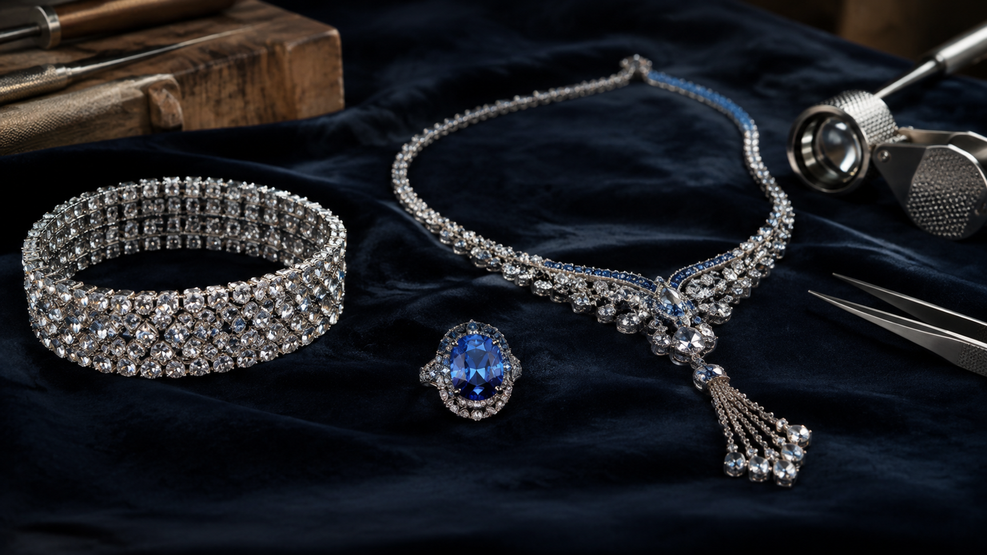 High jewellery pieces compared for stones, setting craft and service