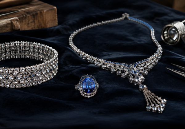 High jewellery pieces compared for stones, setting craft and service