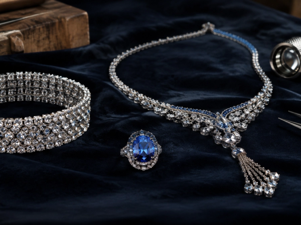High jewellery pieces compared for stones, setting craft and service
