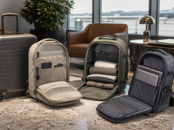 Best Luxury Travel Backpacks shown as a practical comparison