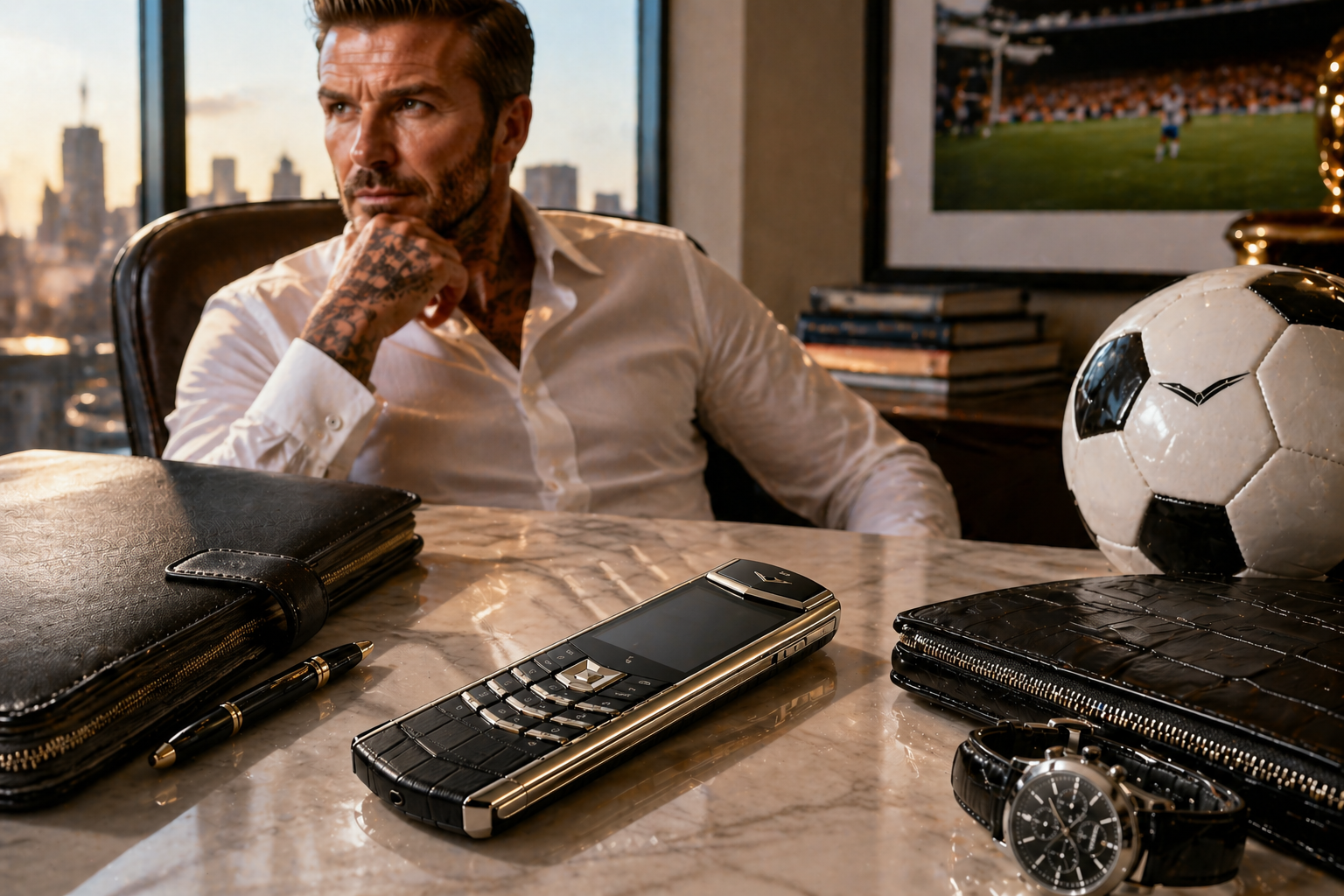 Why David Beckham Chose VERTU Phone: A Different Kind of Luxury