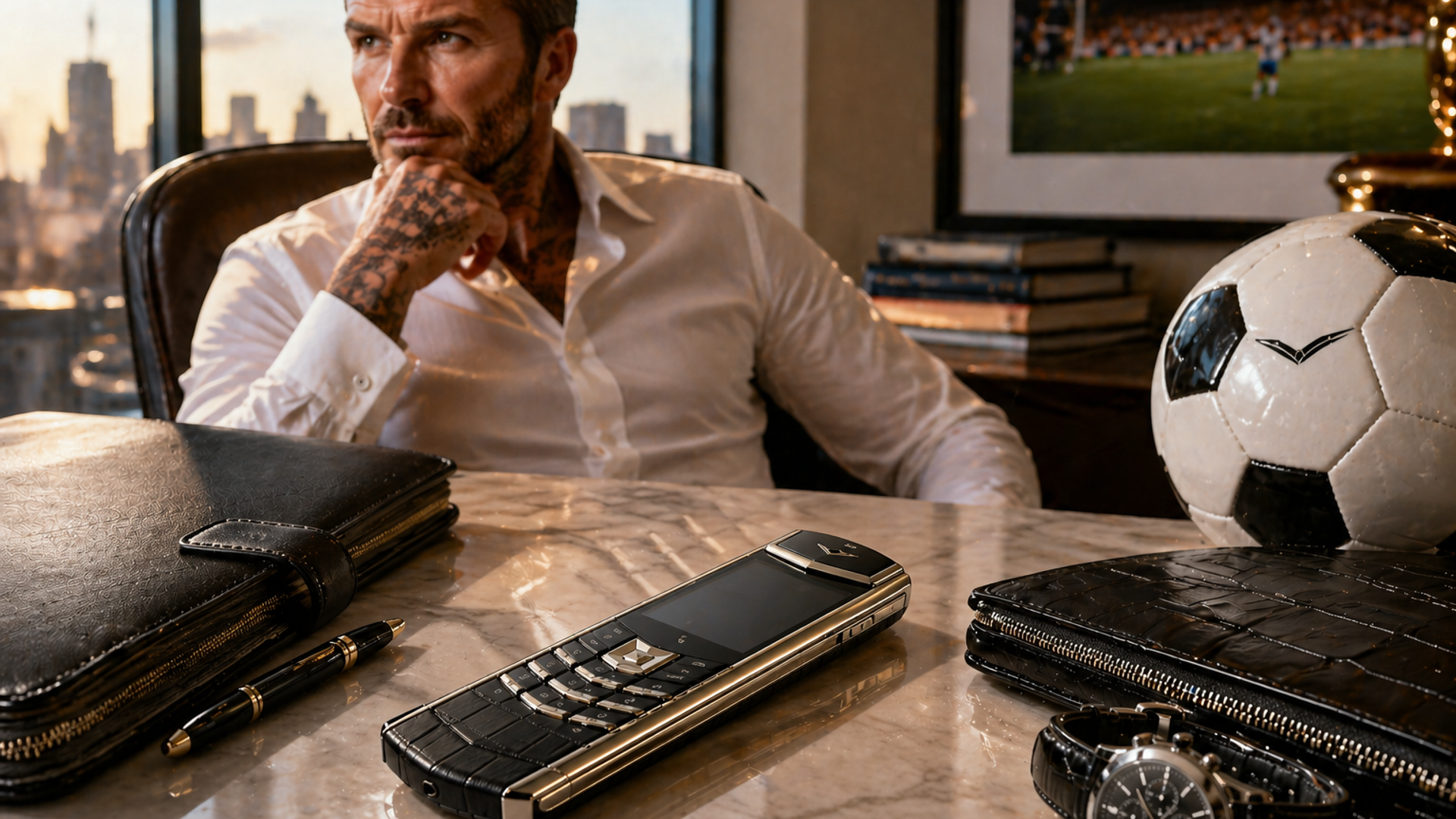 Why David Beckham Chose VERTU Phone: A Different Kind of Luxury