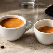 Espresso vs Ristretto shown as a practical side-by-side comparison