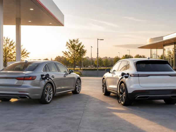 Hybrid vs Electric Car shown as a practical side-by-side comparison