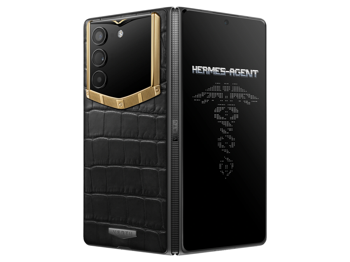 VERTU Alphafold Display Brightness and Hinge Materials Explained — craftsmanship detail