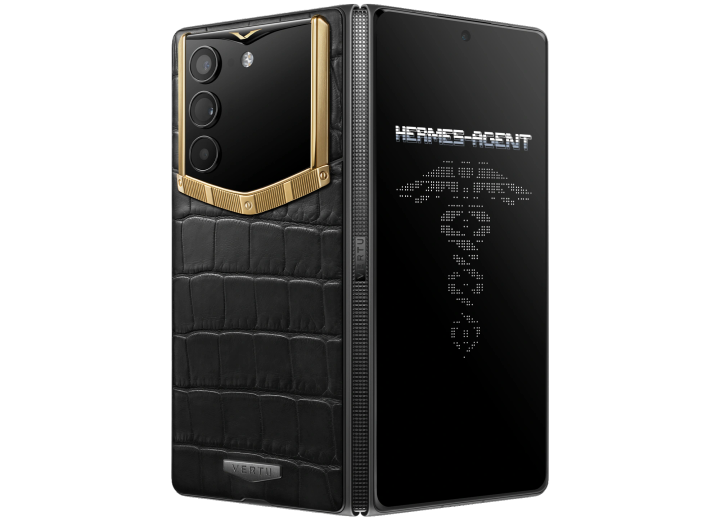 VERTU Alphafold Display Brightness and Hinge Materials Explained — craftsmanship detail