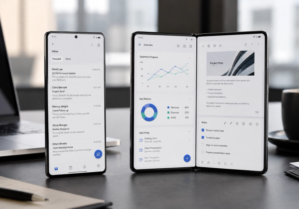 Standard Large Screen Phones vs Foldables: Which Is Better for Work?