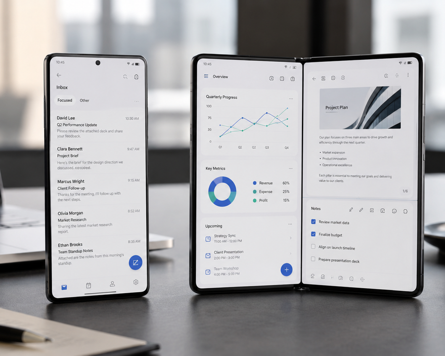 Standard Large Screen Phones vs Foldables: Which Is Better for Work?