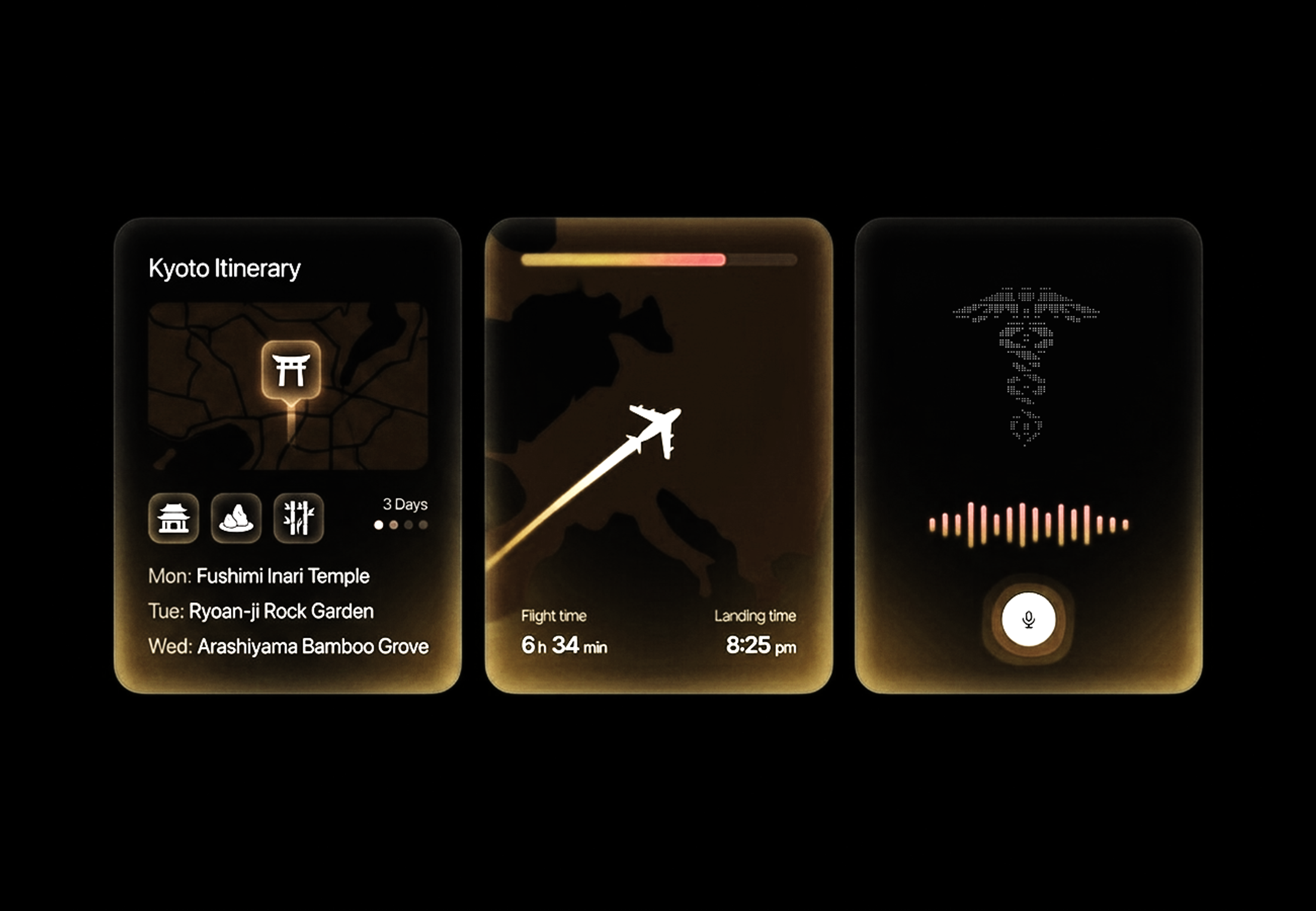 Hermes Agent travel interface