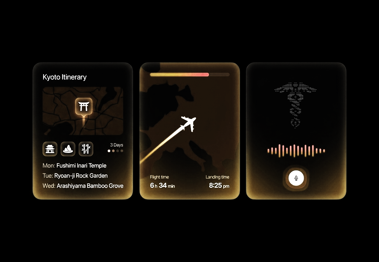Hermes Agent travel interface