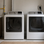Gas Dryer vs Electric Dryer shown in a practical side-by-side comparison