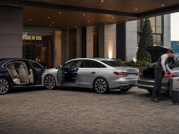 Three flagship luxury sedans compared for rear comfort, driver appeal and luggage use
