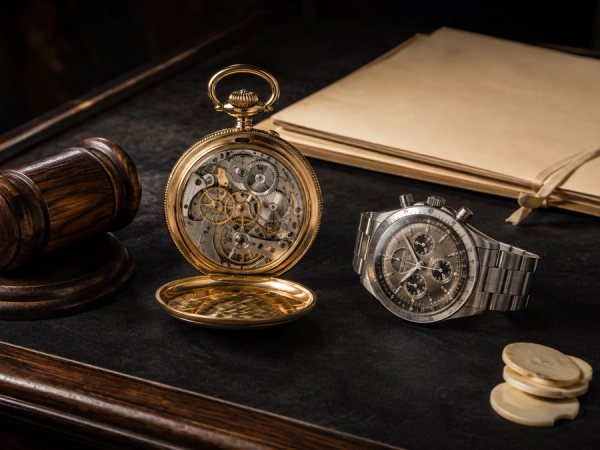 Record-setting watches assessed through auction evidence, provenance, complications and buyer’s premium
