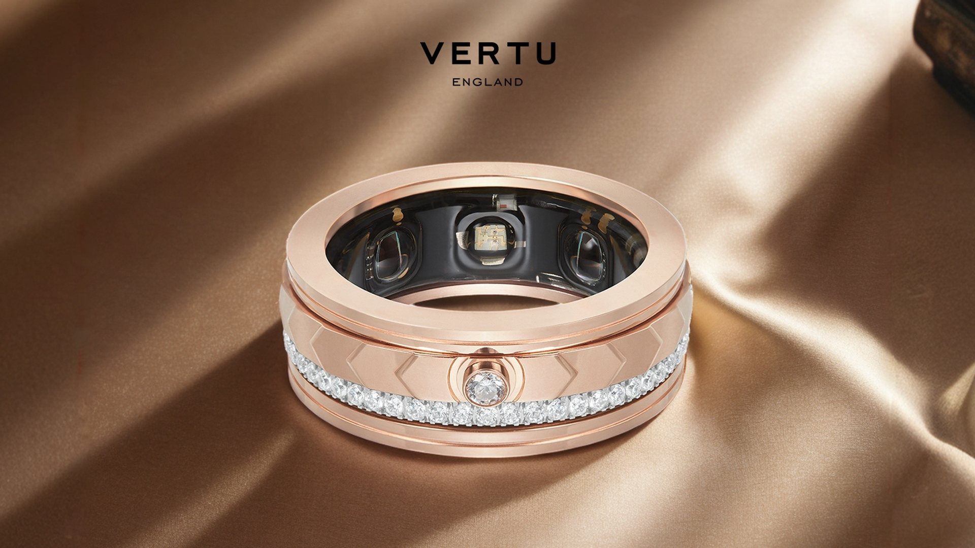 VERTU AI Diamond Ring:Pioneering the Era of Non-Invasive Blood Glucose Monitoring,Guarding Your Health Future