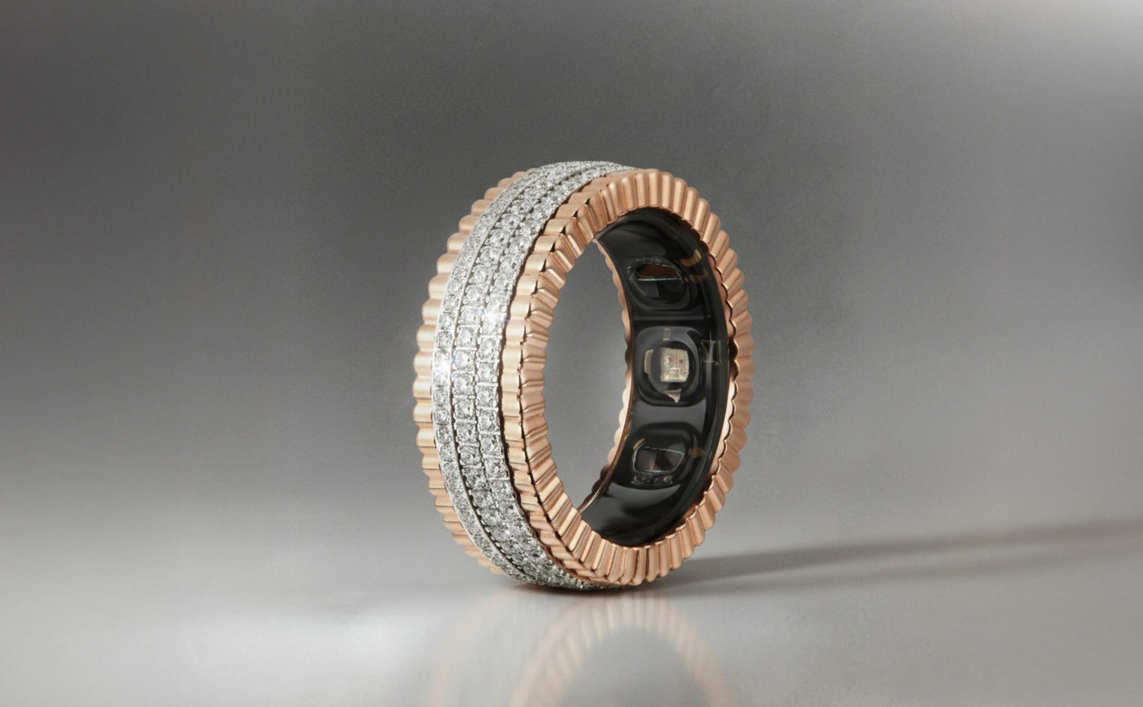 Exquisite Galaxy-Themed Diamond Craftsmanship