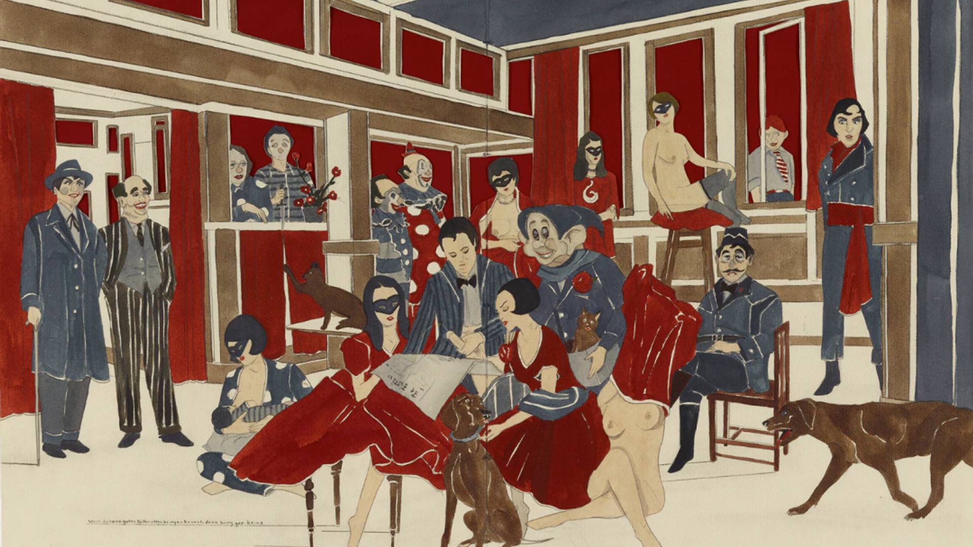 Who is the artist known as the "wizard" in the art world for drawing dark fairy tales?