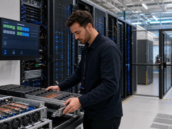 Infrastructure engineer planning a secure multi-accelerator cluster for a very large open-weight AI model