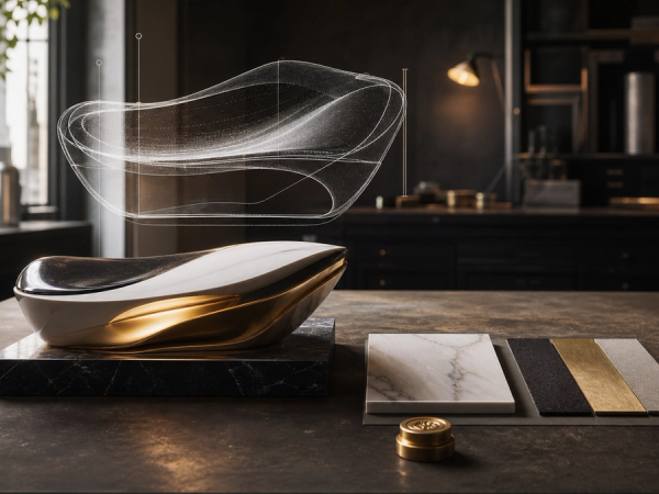 Editorial concept image separating a generated product visual from a verified physical source