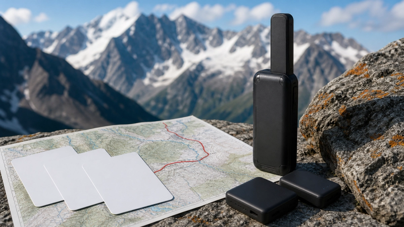 A satellite phone cost plan comparing activation, airtime, validity and incident use for a real route
