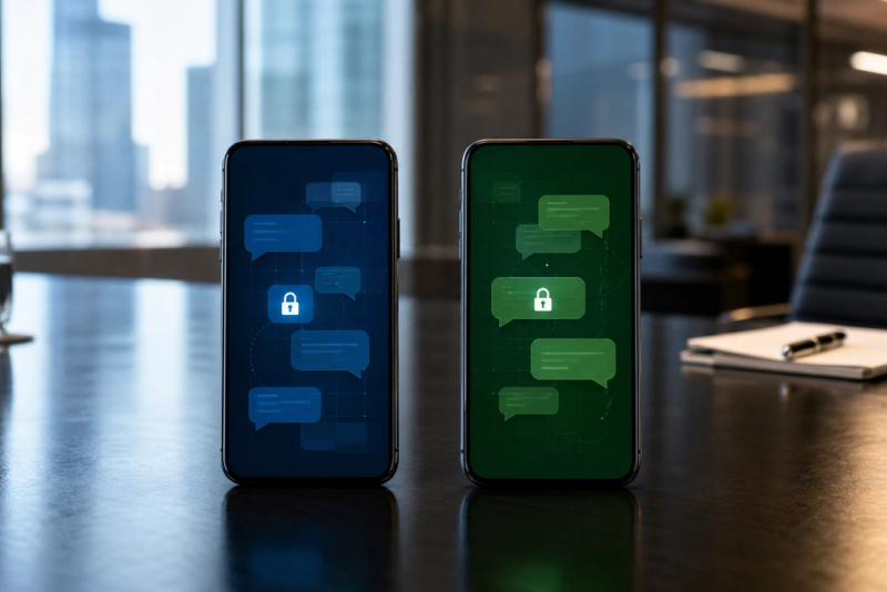 Signal vs WhatsApp for Private Business Conversations — A Practical Risk Comparison