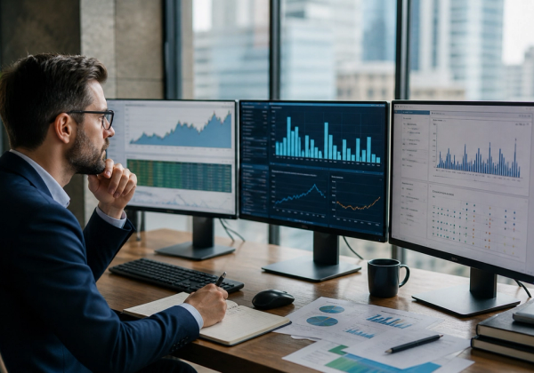 Editorial scene illustrating AI Model Pricing: Compare Real Cost, Not Just Token Rates